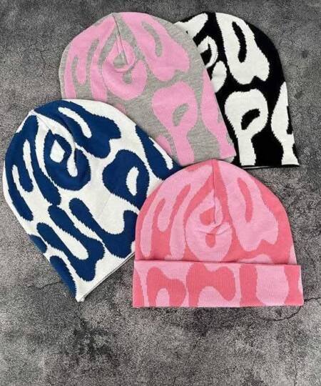 Graphic Knit Beanie