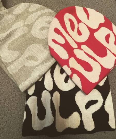 Graphic Knit Beanie