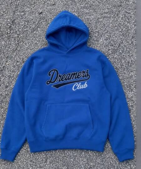 Custom Hoodie Blue