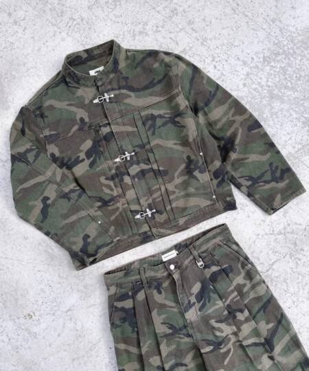 Custom Camouflage Jacket & Pants Set