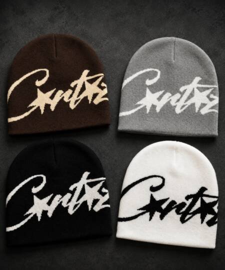 Graphic Knit Beanie