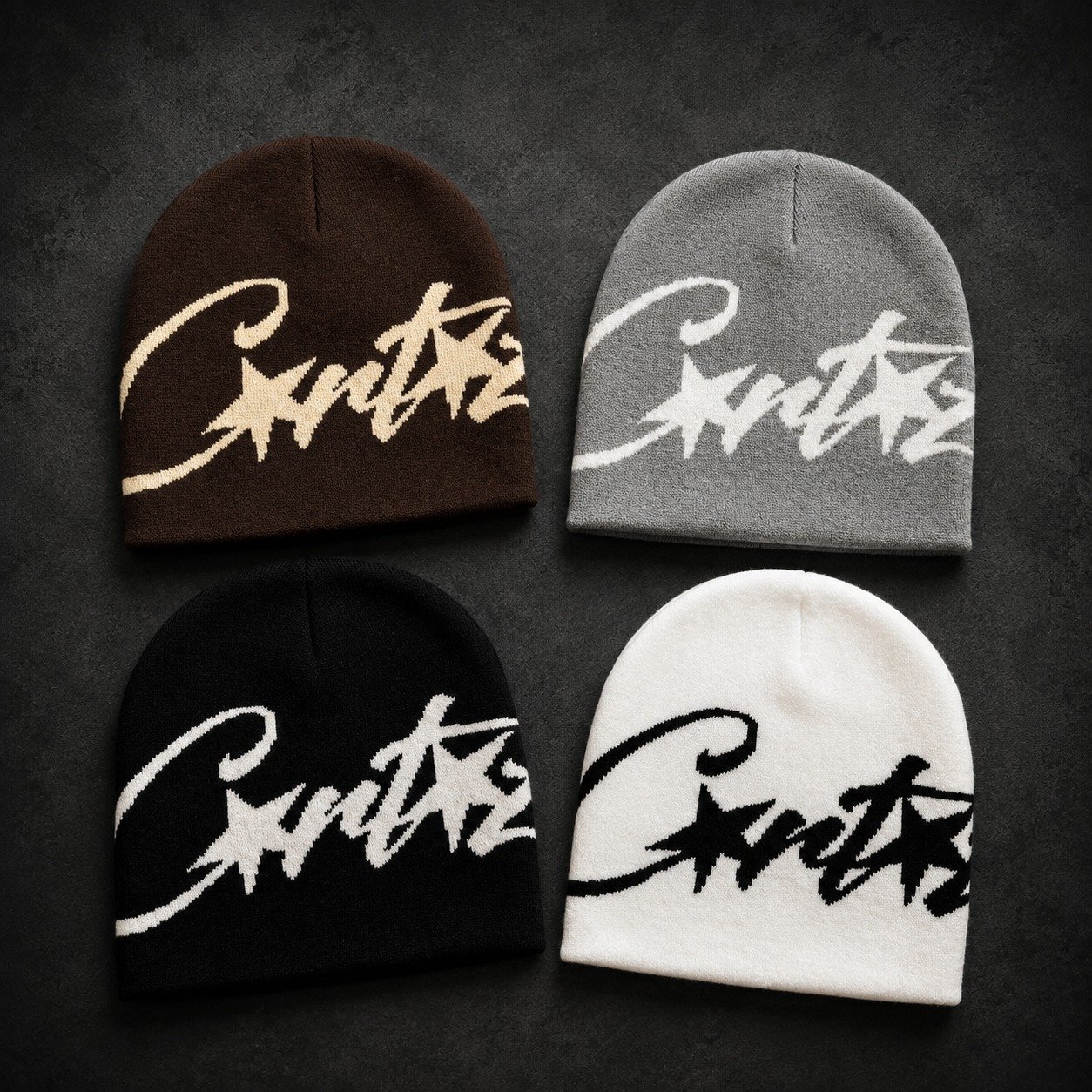 Graphic Knit Beanie